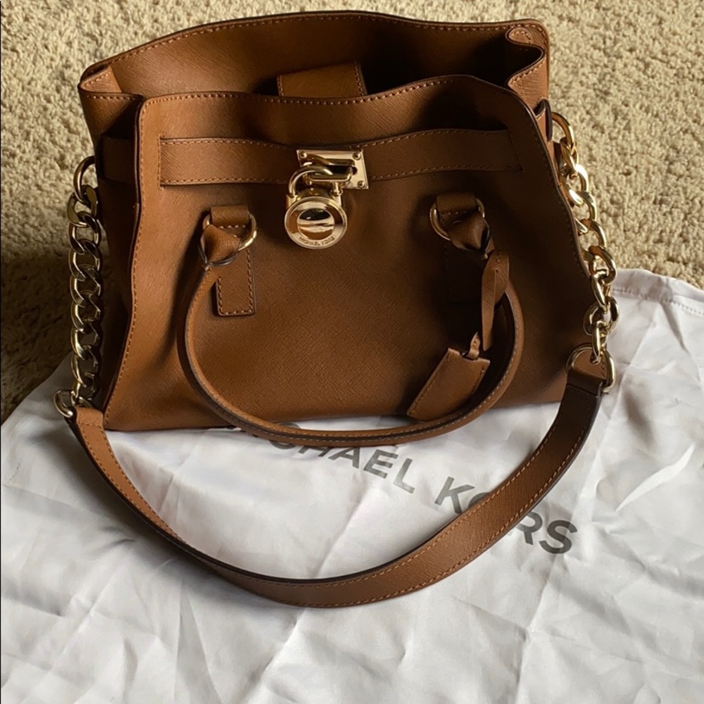 Authentic Michael Kors East/West Hamilton Satchel